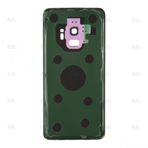 Vitre arrière pour Samsung Galaxy S9 G960F avec objectif violet lilas OEM