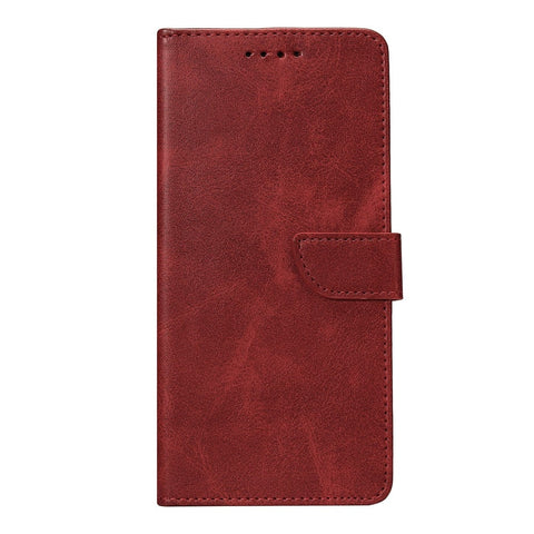Étui Portefeuille Rixus Pour Apple iPhone 17 Pro, 18 Pro Rouge Foncé