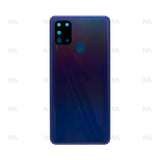 Vitre arrière pour Samsung Galaxy A21s A217F avec objectif bleu OEM