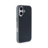 Rixus Mag Carbon avec MagSafe pour Apple iPhone 16 Plus Gris titane