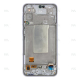 Chassis + Ecran Officiel Service Pack + Vitre pour Samsung Galaxy A36 A366B Lavender GH82-36841D