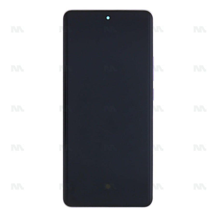 Chassis + Ecran Officiel Service Pack + Vitre pour Oppo Reno 10 Pro 5G (CPH2525) - Glossy Purple