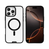 Coque Rixus Crystal Amber pour Apple iPhone 16 Pro - Noir