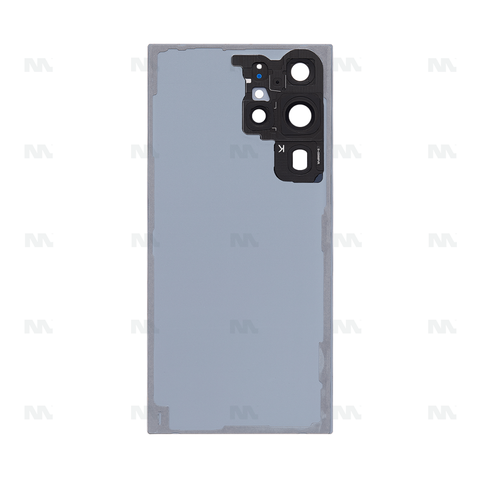 Vitre arrière pour Samsung Galaxy S23 Ultra S918B avec objectif graphite OEM