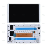 Chassis + Ecran Original OEM + Vitre pour Samsung Galaxy Tab A7 Lite WiFi (2021) T220 - Argent
