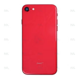 Boîtier avec petites pièces – Rouge – Compatible pour Apple iPhone SE 2020