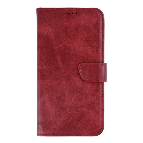 Bibliothèque Rixus pour Samsung Galaxy S26 Ultra Rouge foncé