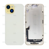 Boîtier avec petites pièces pour Apple iPhone 15 Plus – Jaune – OEM