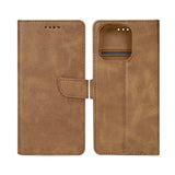 Bibliothèque Rixus pour Apple iPhone 16 Pro Max Marron clair