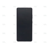 Chassis + Ecran Officiel Service Pack + Vitre pour Samsung Galaxy S21 Ultra 5G G998B - Phantom Black