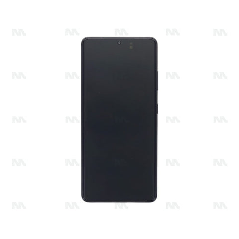 Chassis + Ecran Officiel Service Pack + Vitre pour Samsung Galaxy S21 Ultra 5G G998B - Phantom Black