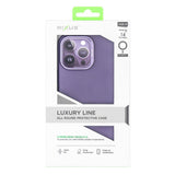 Étui Rixus Classic 02 avec MagSafe pour Apple iPhone 14 Pro Max violet