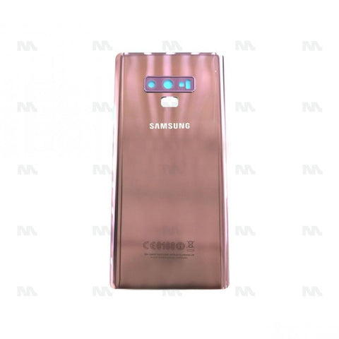 Vitre arrière pour Samsung Galaxy Note 9 N960F avec objectif violet lavande OEM