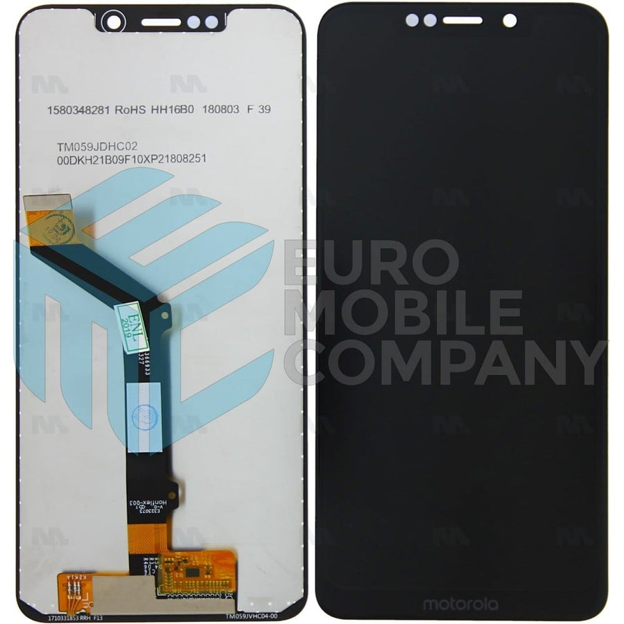 Ecran LCD + Vitre pour Motorola One / P30 Play - Noir