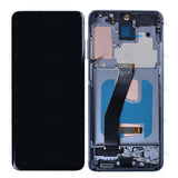 Chassis + Ecran OLED + Vitre pour Samsung Galaxy S20 G980F - Cosmic Grey