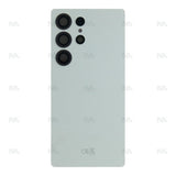 Vitre arrière pour Samsung Galaxy S25 Ultra S938B avec objectif Titanium Jade Green Original