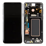 Chassis + Ecran Officiel Service Pack + Vitre pour Samsung Galaxy S9 Plus G965F - Midnight Black