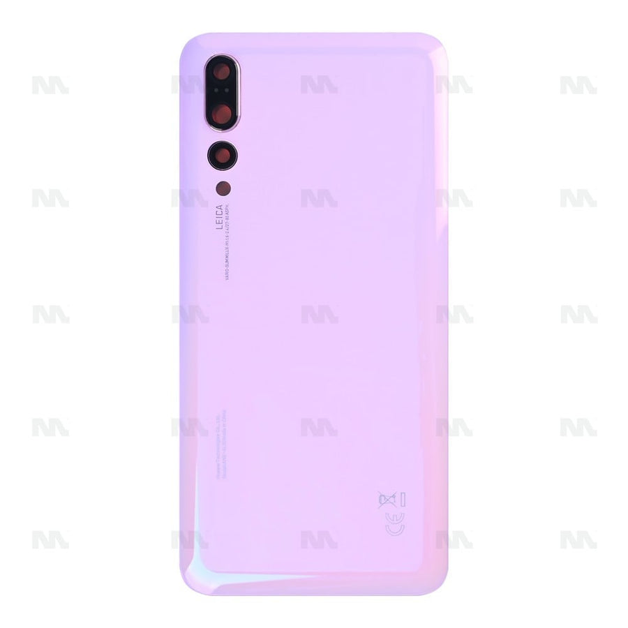 Vitre arrière pour Huawei P20 Pro avec objectif rose doré OEM