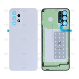Vitre arrière pour Samsung Galaxy A23 5G A236B avec objectif blanc OEM