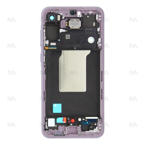 Cadre central pour Samsung Galaxy A55 5G A556B – Lavande – Original