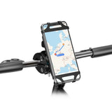 Support silicone pour guidon de vélo Rixus RXHB61, noir