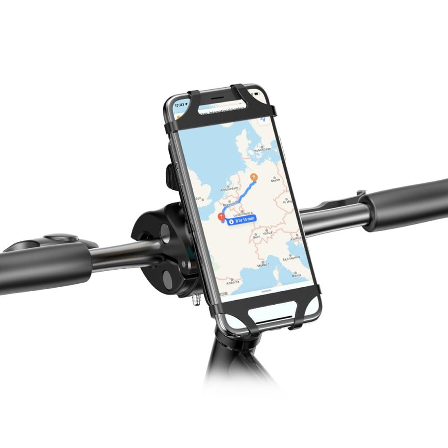 Support silicone pour guidon de vélo Rixus RXHB61, noir