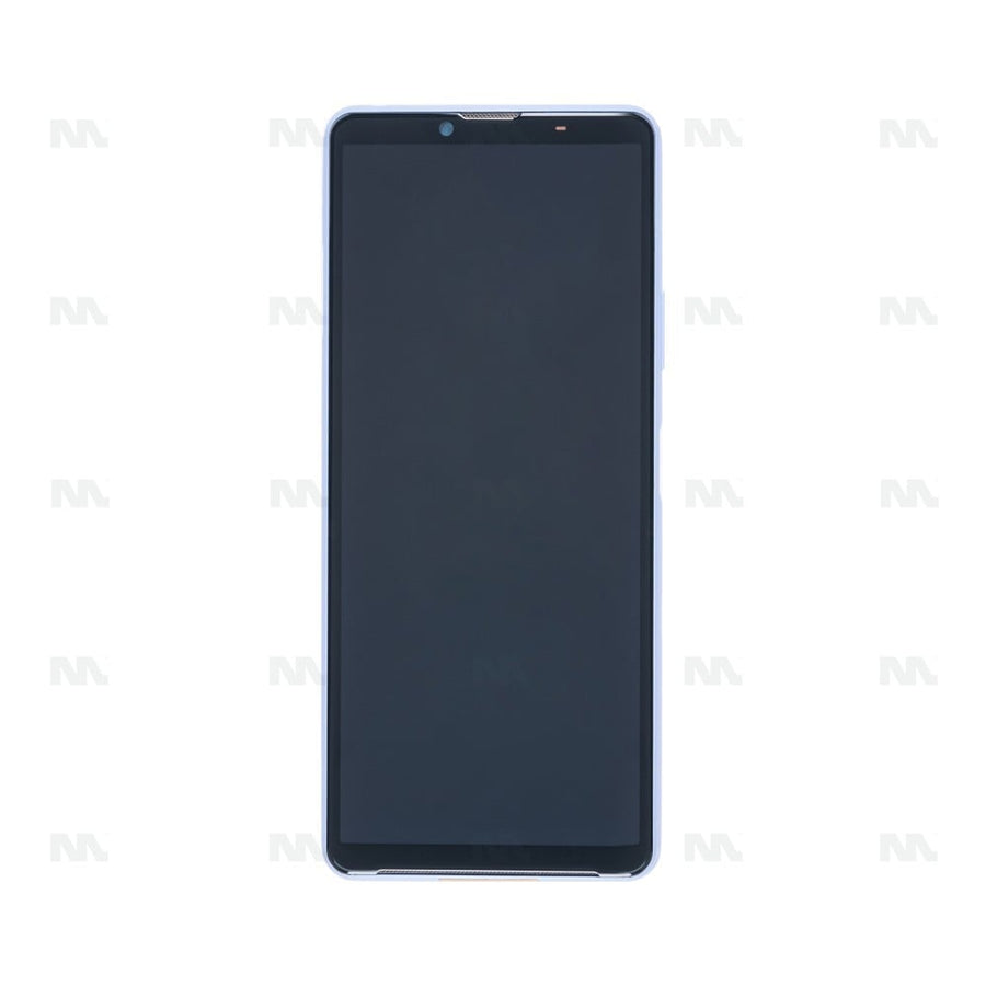 Chassis + Ecran Original OEM + Vitre pour Sony Xperia 10 III (XQ-BT52) - Bleu