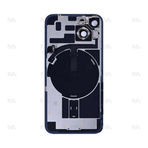 Vitre Arrière avec NFC, cadre de caméra agrandi pour Apple iPhone 14 – Violet – Reconditionné