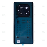 Vitre arrière pour Xiaomi Redmi Note 14 Pro 4G avec objectif, noir nuit, OEM