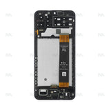 Chassis + Ecran Officiel Service Pack + Vitre pour Samsung Galaxy M23 5G M236B (CSOT Flex Version) - Noir
