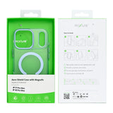 Coque Rixus Aero Shield Compatible MagSafe pour Apple iPhone 17 Pro Max, 18 Pro Max - Glacier