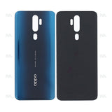 Vitre arrière pour Oppo A9 2020 sans objectif, vert marine, OEM