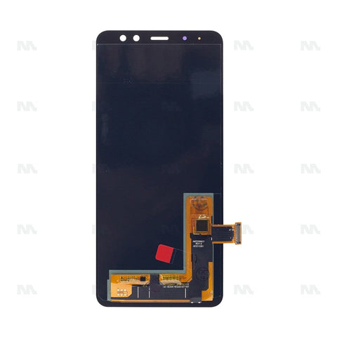 Ecran OLED + Vitre pour Samsung Galaxy A8 A530F (2018) - Noir