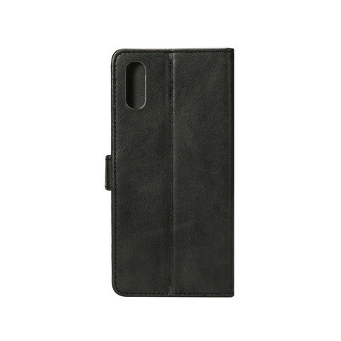 Rixus Bookcase pour Apple iPhone X, XS Noir