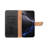 Rixus Bookcase pour Apple iPhone 17 Pro Max Noir
