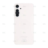 Vitre arrière pour Samsung Galaxy S23 FE S711B avec lentille crème Original