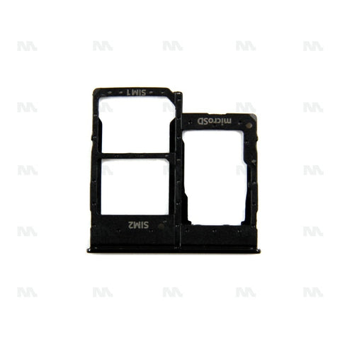 Support pour carte SIM pour Samsung Galaxy A20e A202F - Noir - OEM