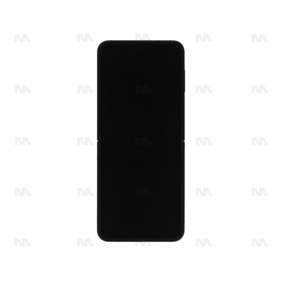 Chassis + Ecran Officiel Service Pack + Vitre pour Samsung Galaxy Z Flip6 F741B Principal - Noir