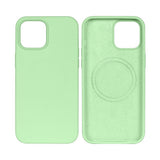 Coque souple en TPU Rixus avec MagSafe pour Apple iPhone 13 Pro Matcha