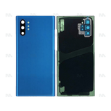 Vitre arrière pour Samsung Galaxy Note 10 Plus N975F avec lentille Aura Blue OEM