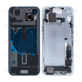 Boîtier avec petites pièces pour Apple iPhone 15 Plus - Bleu - OEM