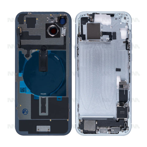 Boîtier avec petites pièces pour Apple iPhone 15 Plus - Bleu - OEM