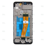 Chassis + Ecran Original OEM + Vitre pour Samsung Galaxy A03s EU A037G - Noir