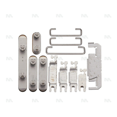 Ensemble de boutons latéraux noir titane compatible pour Apple iPhone 16 Pro et 16 Pro Max (4 pièces)