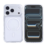Coque Anti-Choc Rixus Compatible MagSafe Pour Apple iPhone 17 Pro Max, 18 Pro Max Transparent