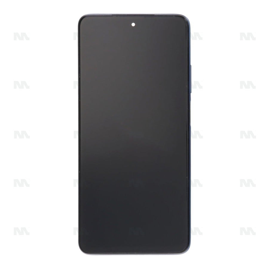 Chassis + Ecran Original OEM + Vitre pour Xiaomi Mi 10T Lite 5G (M2007J17G) / Redmi Note 9 Pro 5G (M2007J17C) - Noir