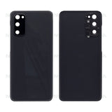Vitre arrière avec objectif pour Samsung Galaxy S20 G980F, S20 5G G981B – Cosmic Grey – OEM