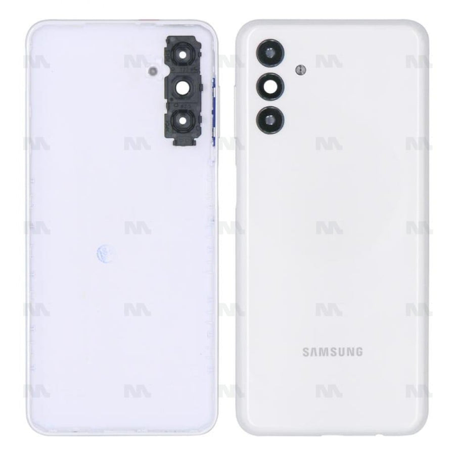 Vitre arrière pour Samsung Galaxy A04s A047F avec objectif blanc Original