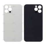 Vitre Arrière avec bloc complet pour Apple iPhone 12 Pro - Argent - Compatible