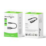 Adaptateur Rixus RXMU24 USB-C vers USB A 3.0 gris sidéral